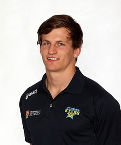 James Dargaville is striving for a Super Rugby contract. Photo from www.sydneystarsrugby.com.au