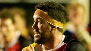 North Harbour Rays backrower Sam Ward in action on Saturday. Picture: Carl O. Peterson.