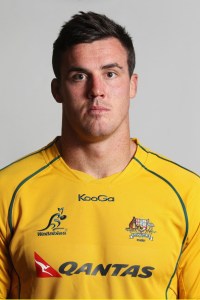 Kane Douglas could add a lot of grunt to the Wallabies second row, if eligible.  Photo sourced from: www.zimbio.com