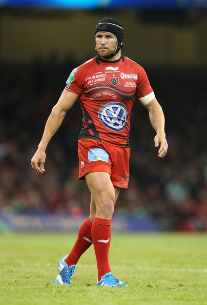 Matt Giteau has starred in recent seasons for Toulon. Photo sourced from: www.zimbio.com