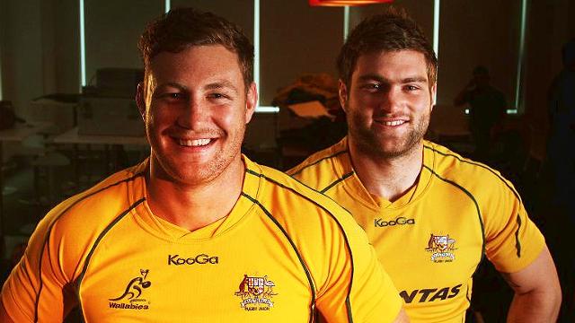 Cheika is set to decide between Higginotham and McCalman for the Wallabies' number 8 jersey. Photo sourced from: www.foxsports.com.au