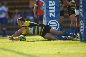Andrew Robinson scores for the Sydney Stars against the Greater Sydney Rams. Photo sourced from Zimbio
