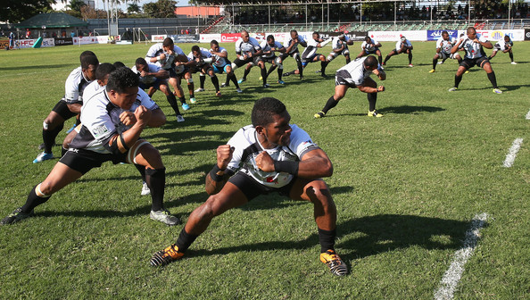 Fiji performing the Cibi at the 2015 Rugby World Cup